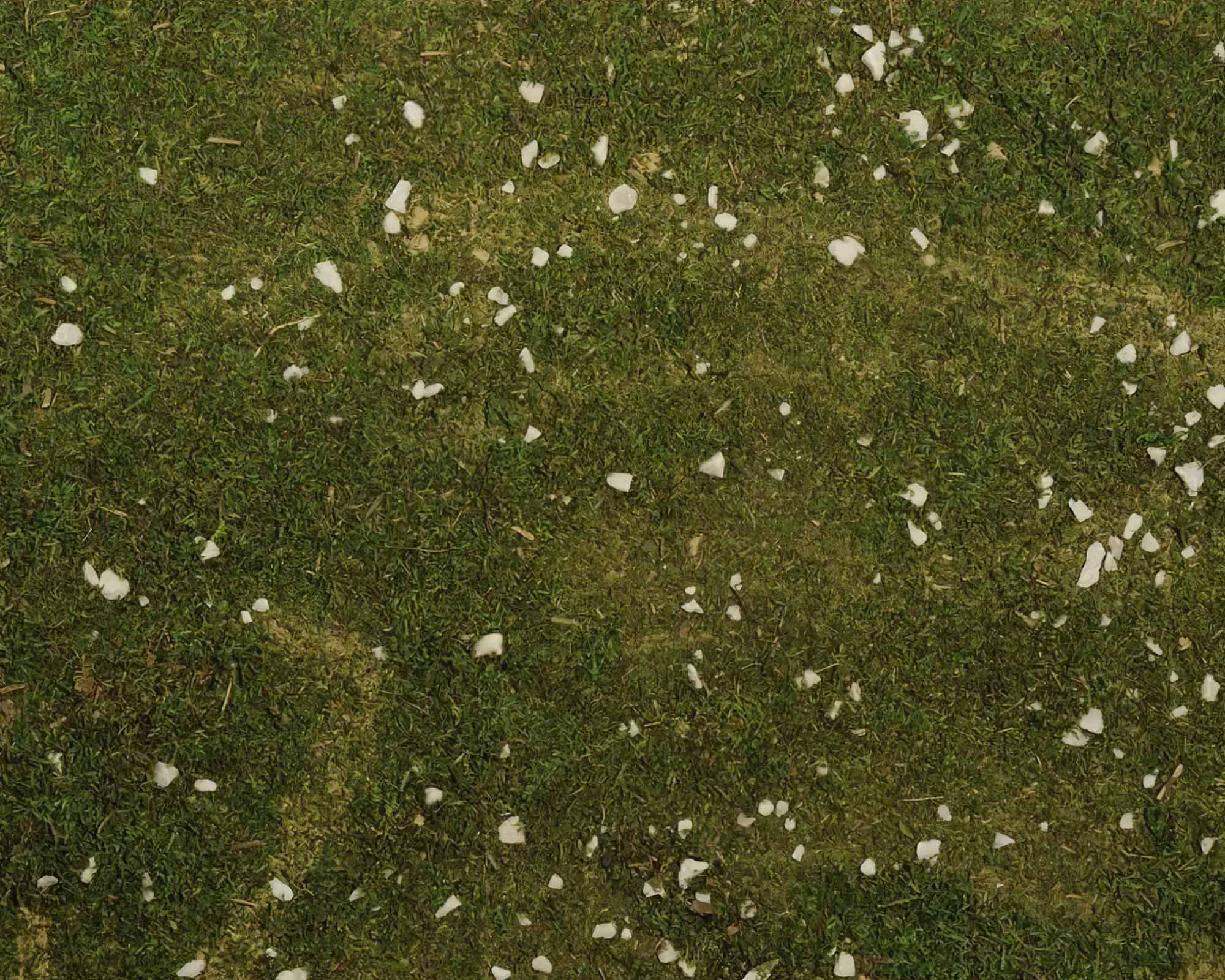 Foglio di Carta con Muschio per Presepi - Rossi Rosa