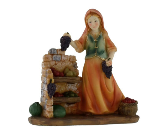 Statua del presepe Fruttivendola