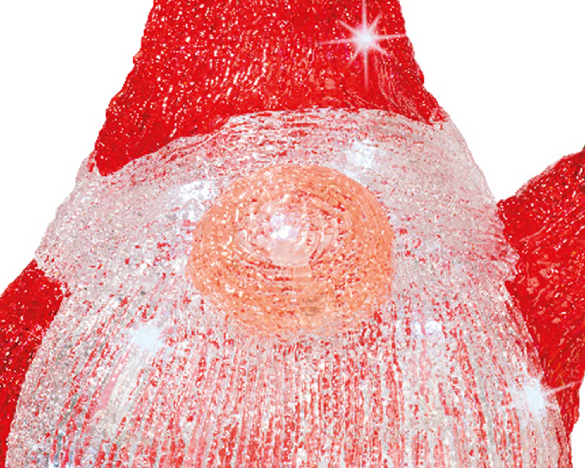 Luci decorative Gnomo con lanterna 3D con led - immagine 2