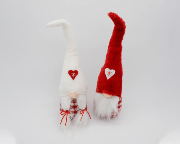 Decorazione in tessuto Gnomo di peluche natalizio