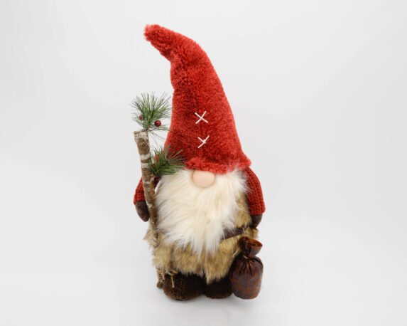 Decorazione in tessuto Gnomo di peluche natalizio