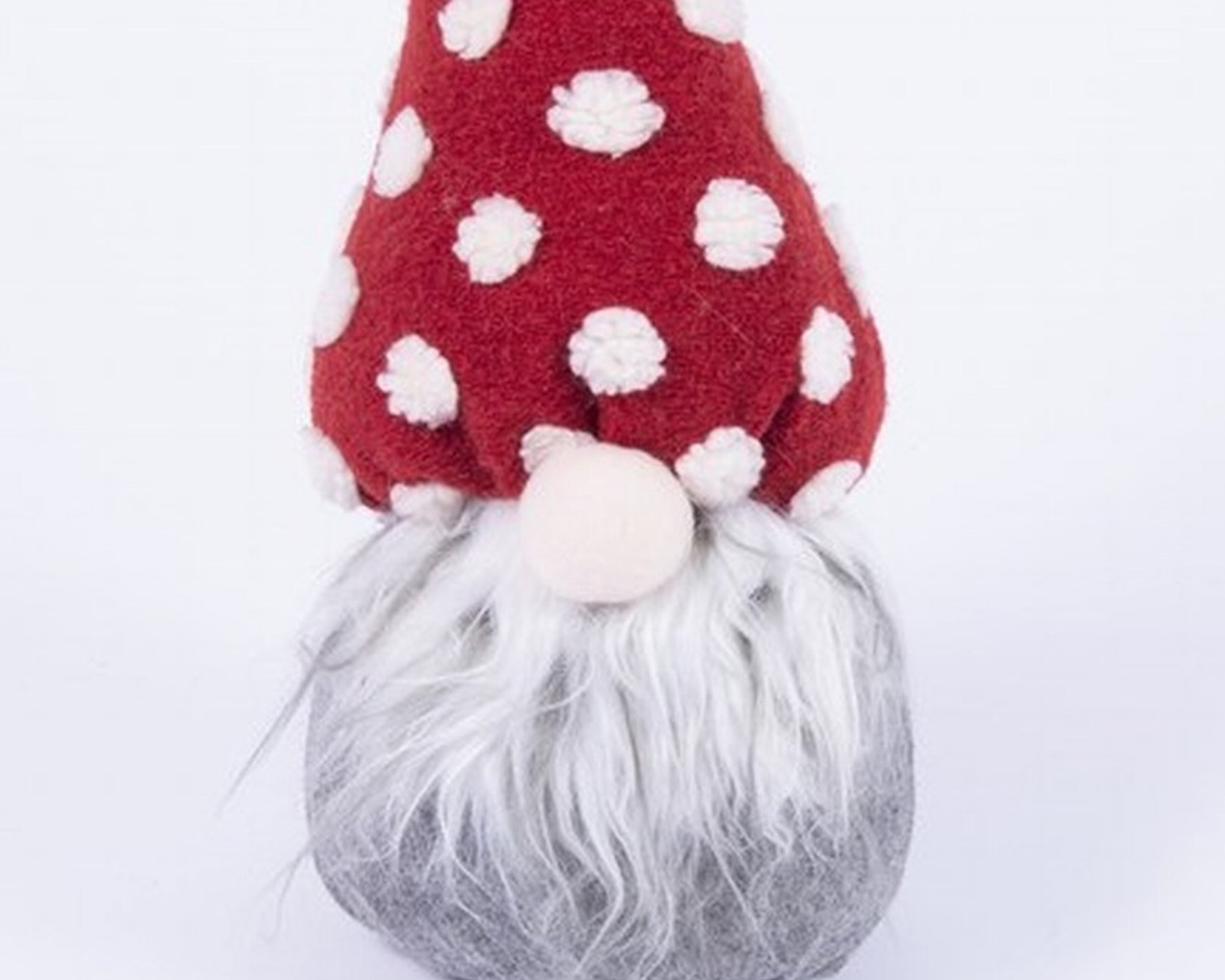 Puntale per Albero di natale a forma di Gnomo - immagine 2