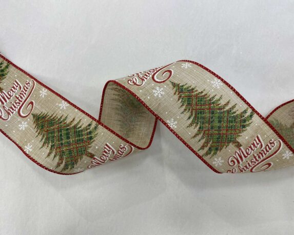 Nastro di natale con Albero di natale