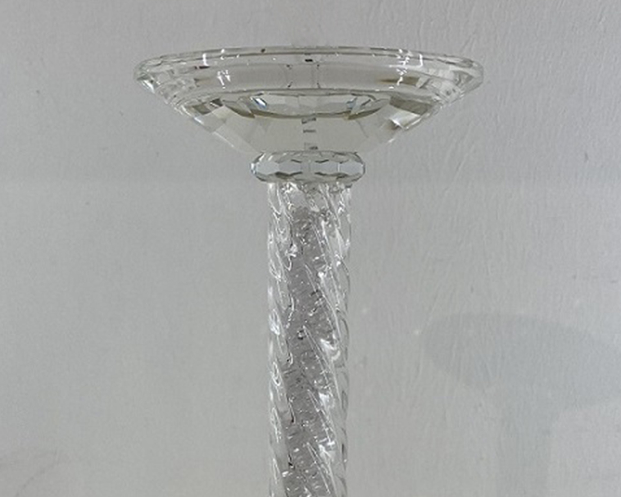 Candelabro Trasparente 25h in Vetro - immagine 2