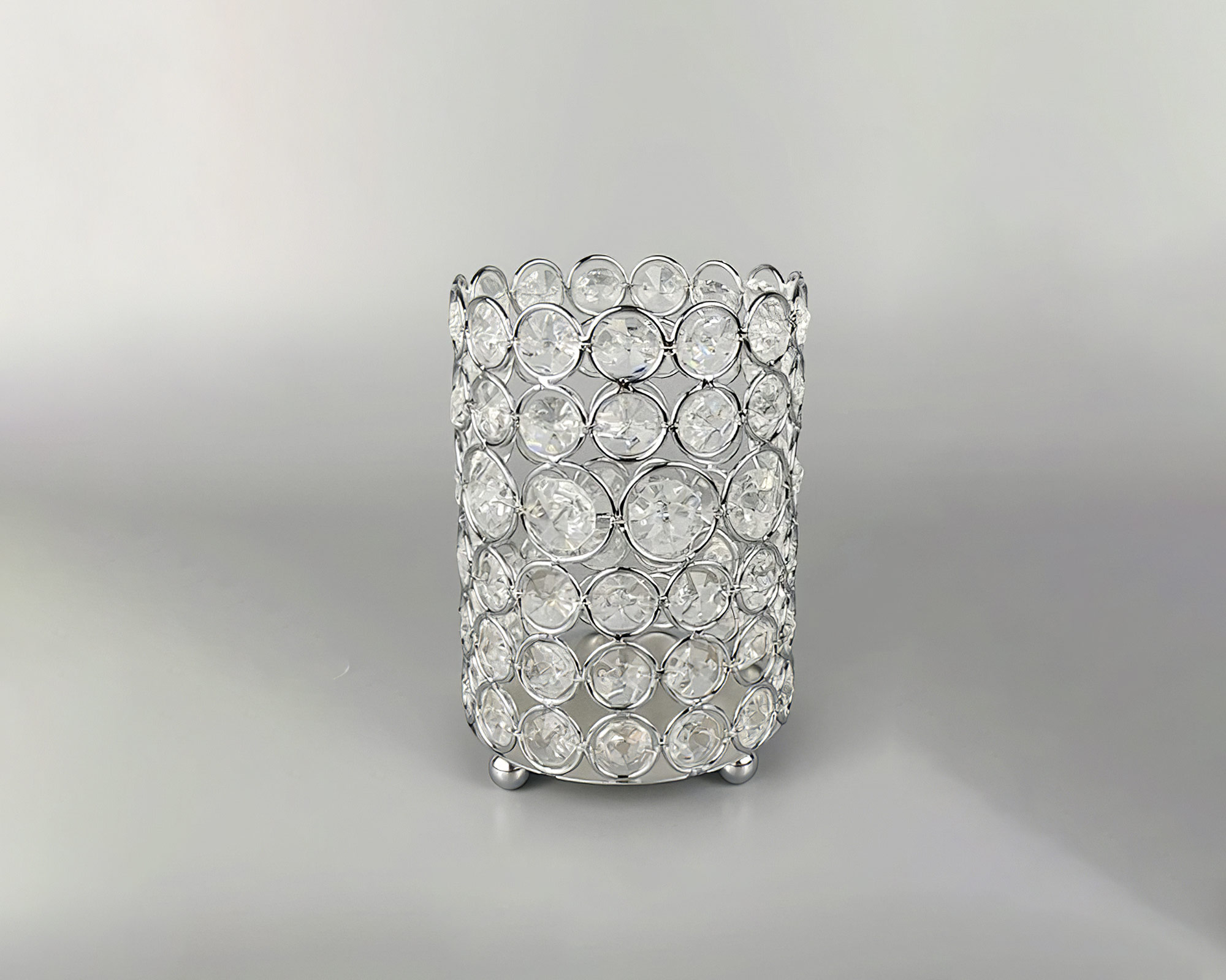 Candelabro Portacandele di cristallo