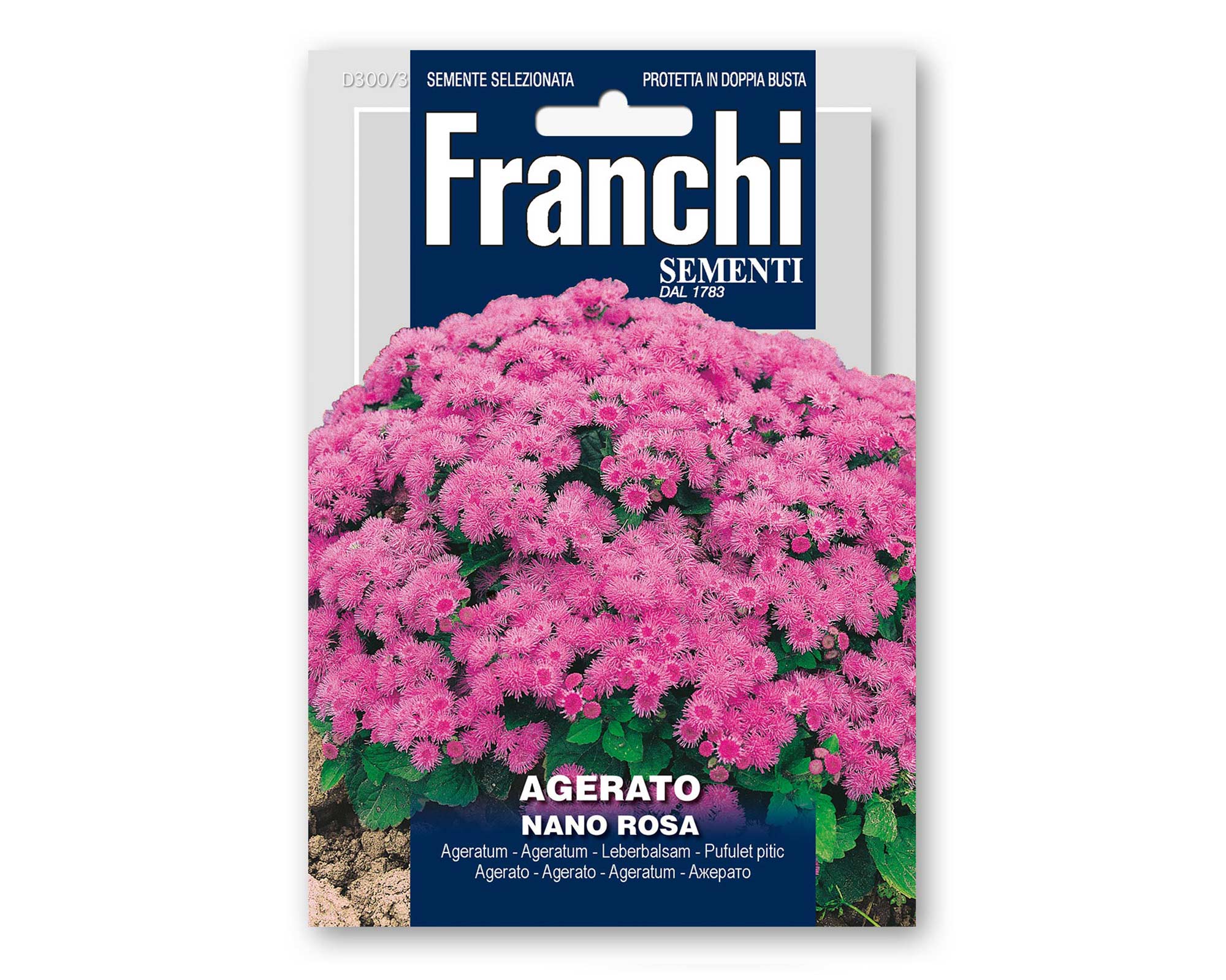 Semi di Agerato Nano Rosa - Franchi sementi