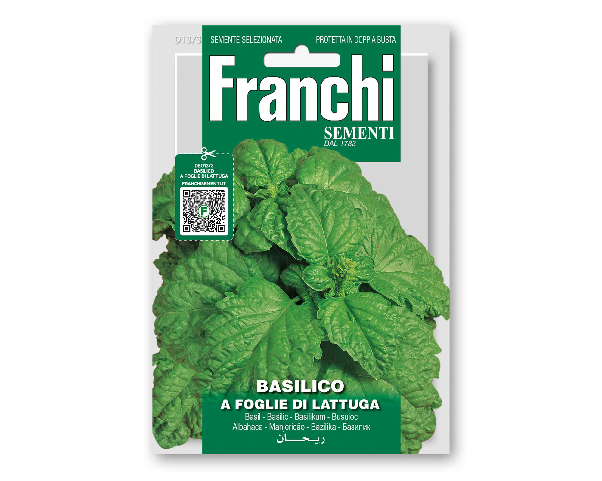 Semi di Basilico a foglie di lattuga - Franchi sementi