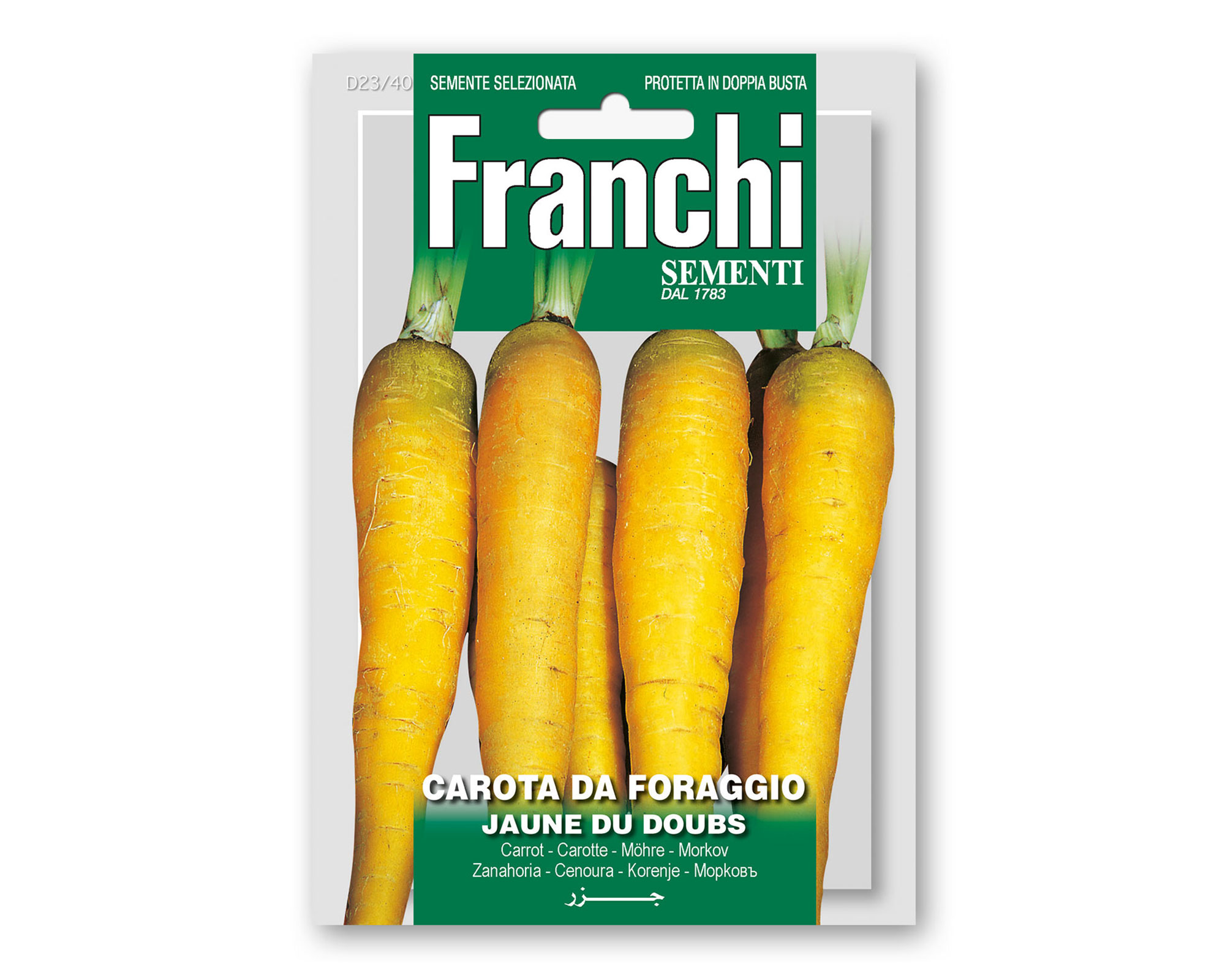 Semi di Carota da Foraggio Jaune Du Doubs - Franchi sementi