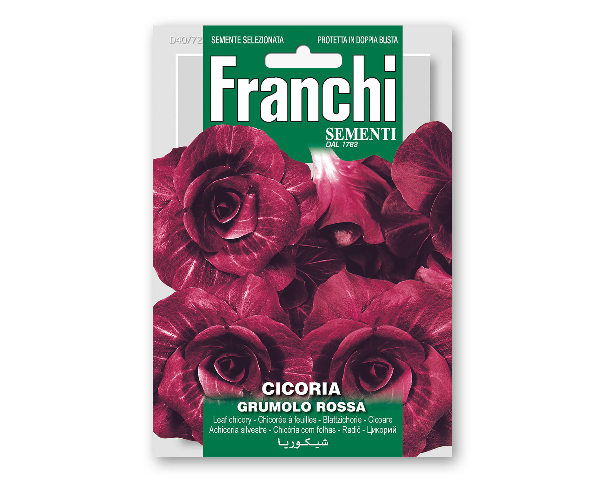 Semi di Cicoria Grumulo Rossa - Franchi sementi