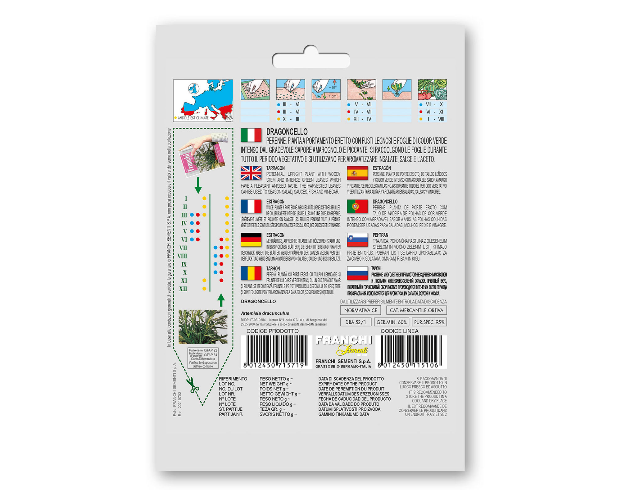 Semi di Dragoncello - Franchi sementi - immagine 2