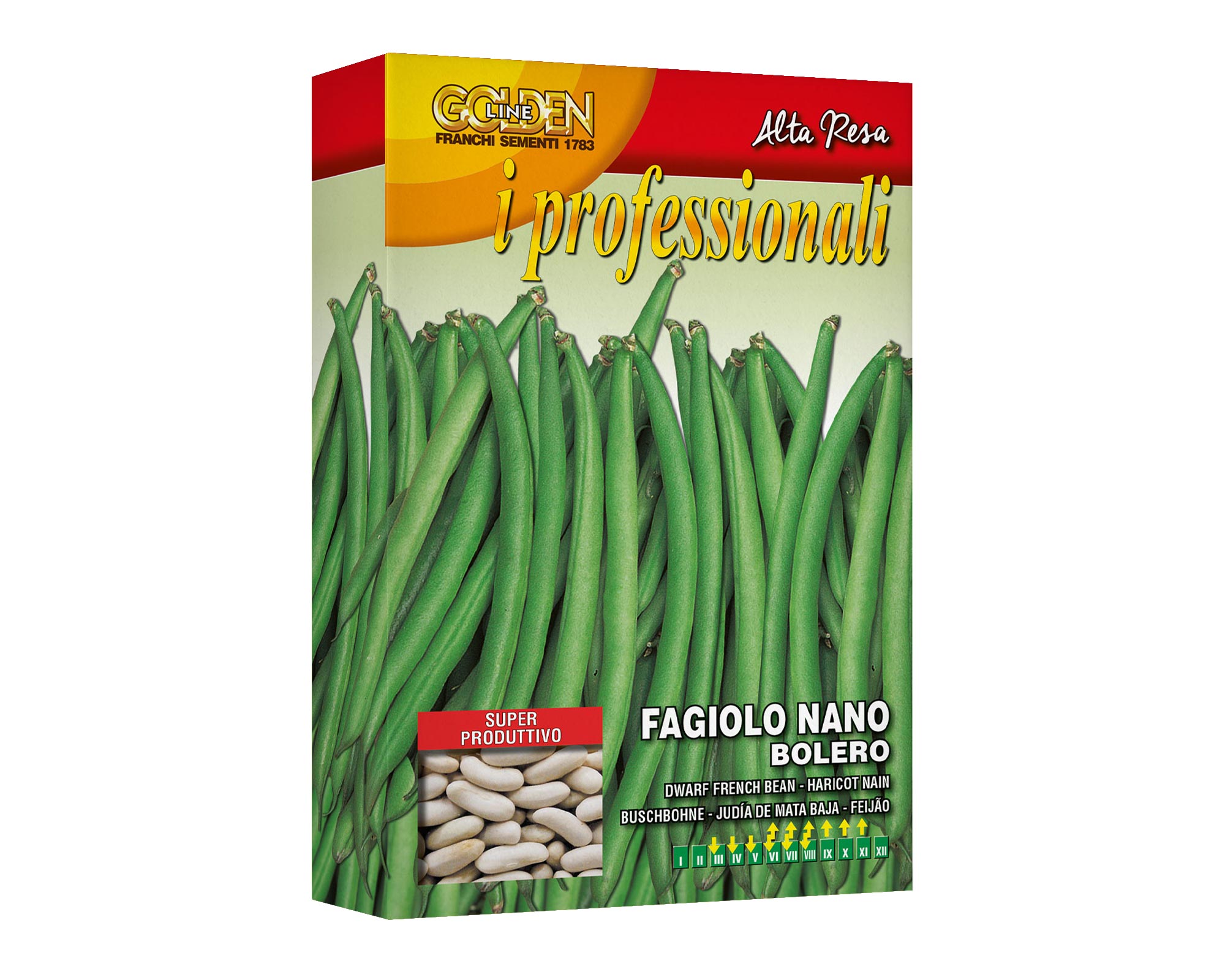 Semi di Fagiolo Nano Bolero - Franchi sementi