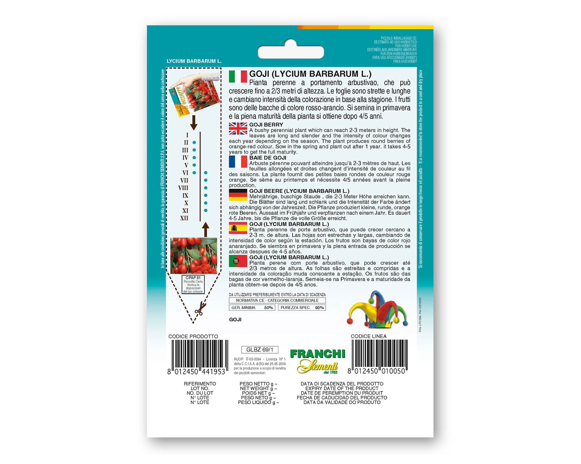Semi di Goji - Franchi sementi - immagine 2