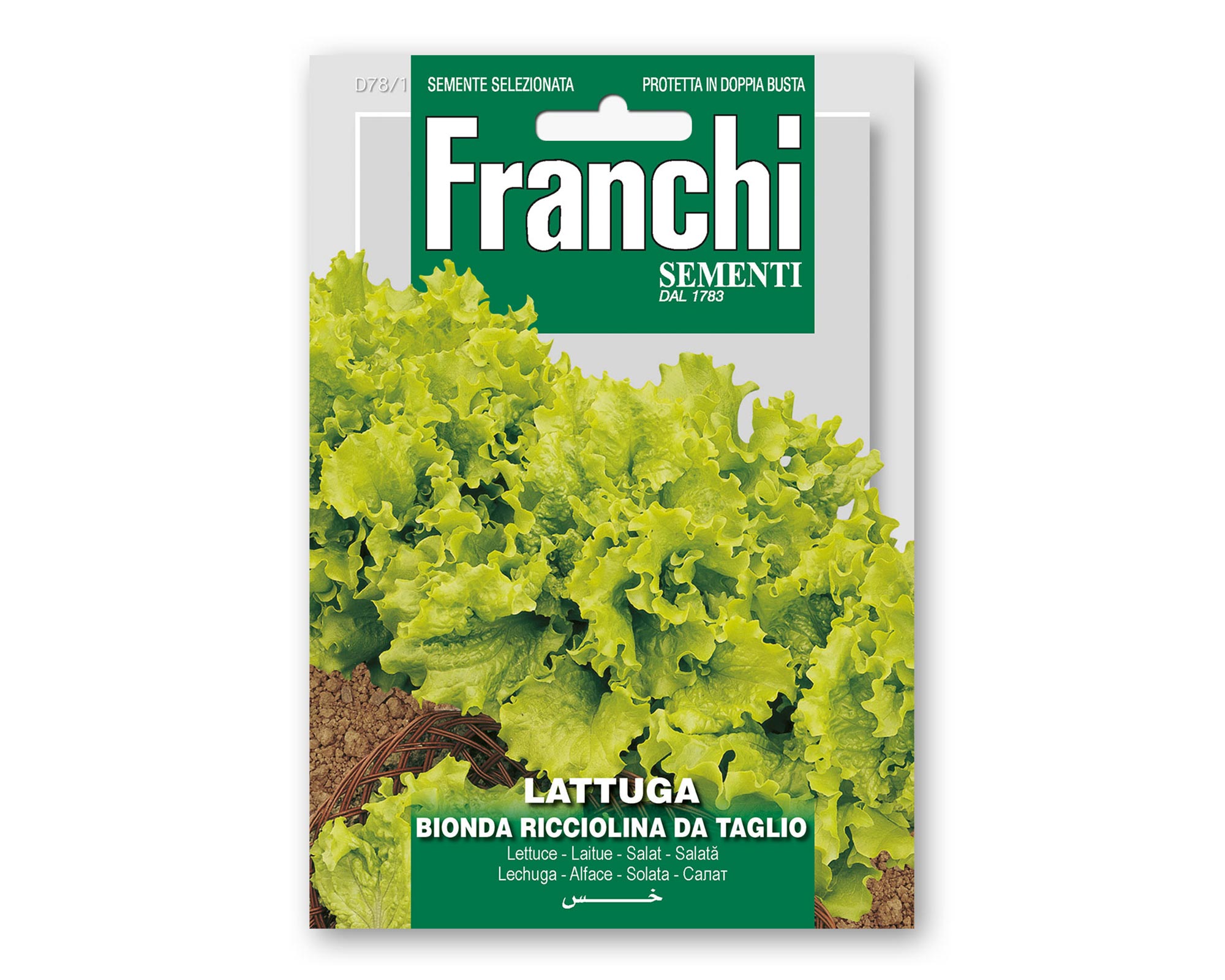 Semi di Lattuga Bionda Ricciolina - Franchi sementi