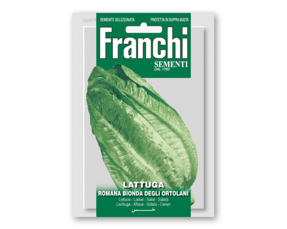 Semi di Lattuga Romana Bionda – Franchi sementi