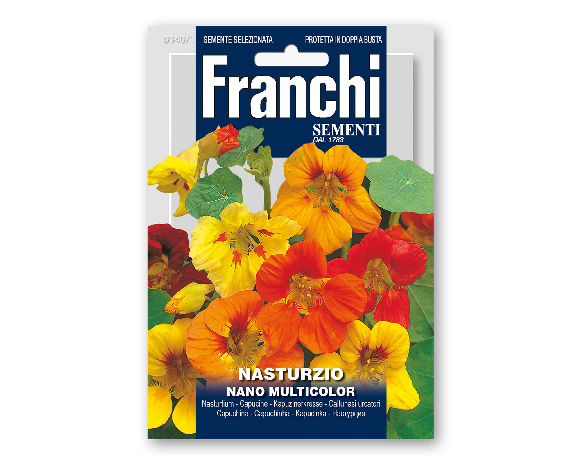 Semi di Nasturzio Nano Multicolor - Franchi sementi
