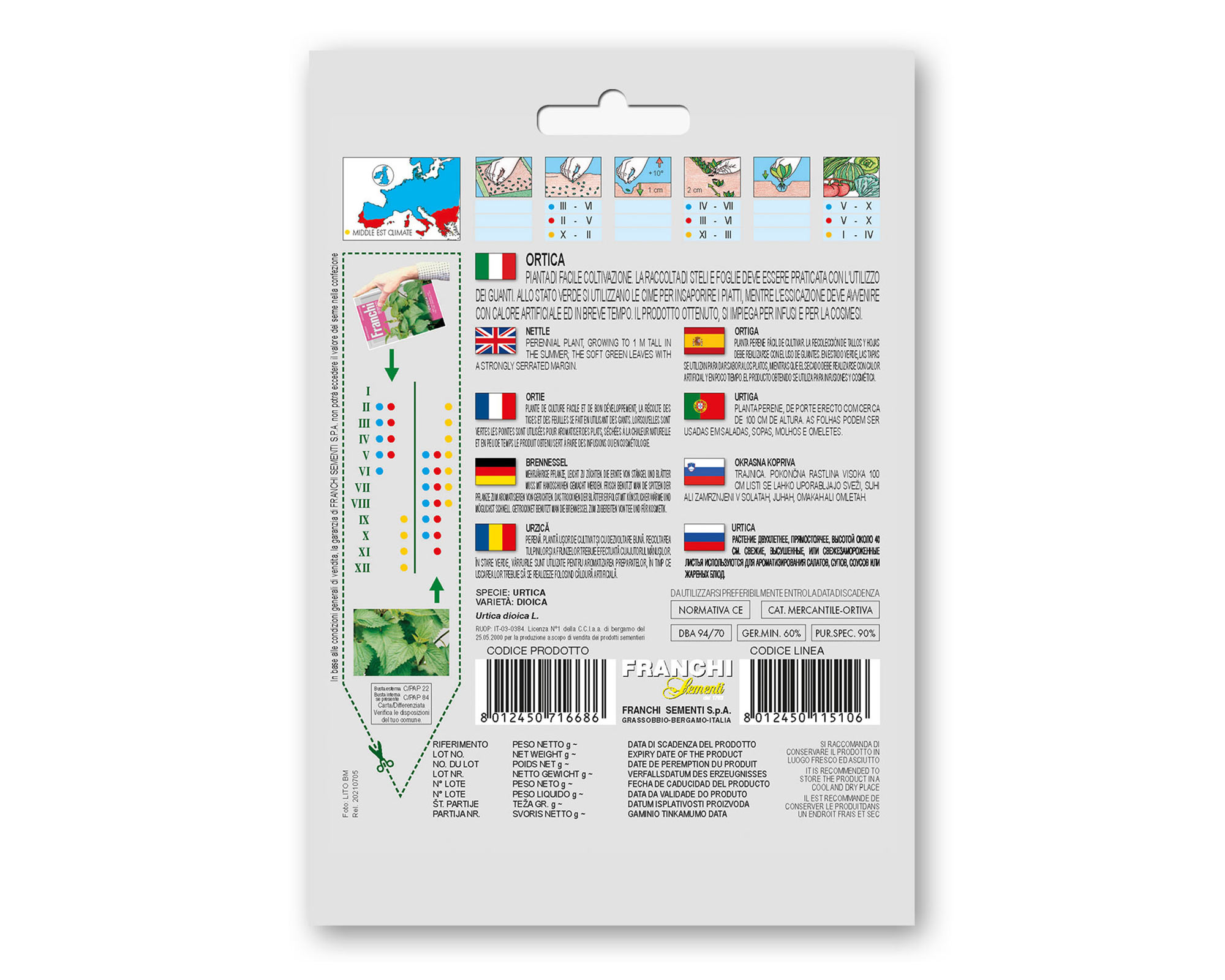 Semi di Ortica - Franchi sementi - immagine 2
