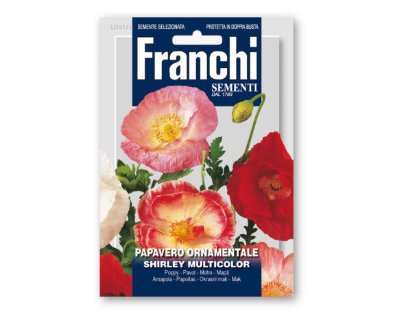 Semi di Papavero Ornamentale Shirley Multicolor – Franchi sementi