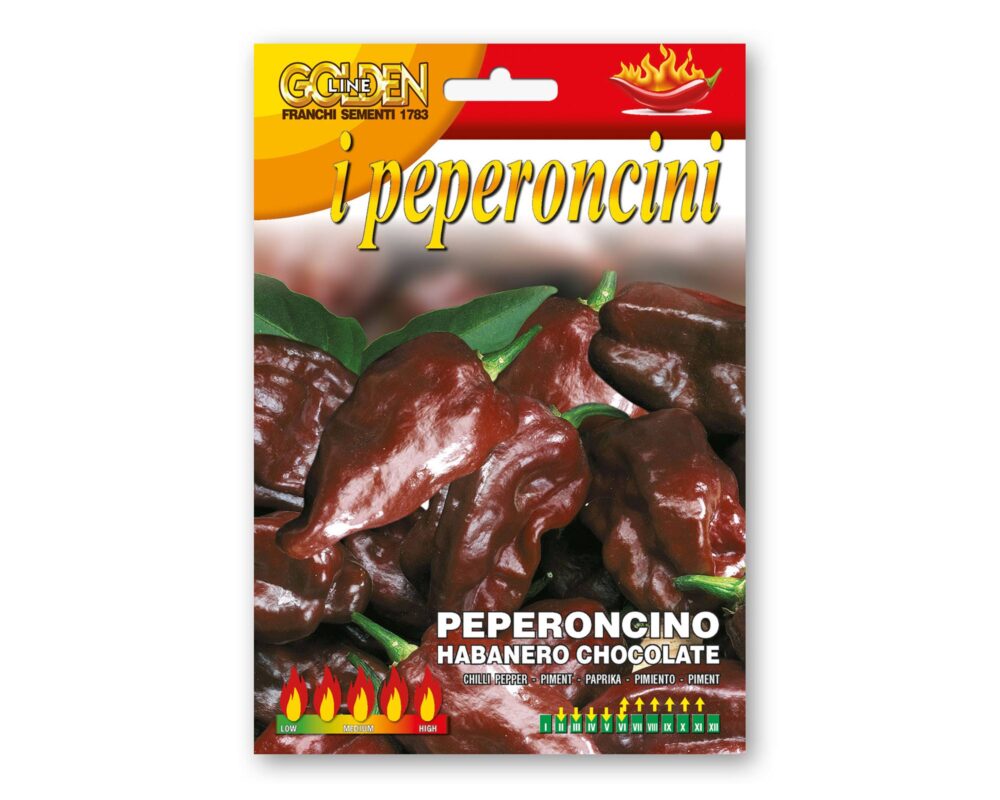 SEMI PEPERONCINO HABANERO CHOCOLATE GOLDEN LINE GLPE97 122