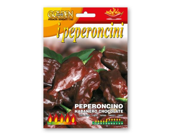 Semi di Peperoncino Habanero Chocolate – Franchi sementi