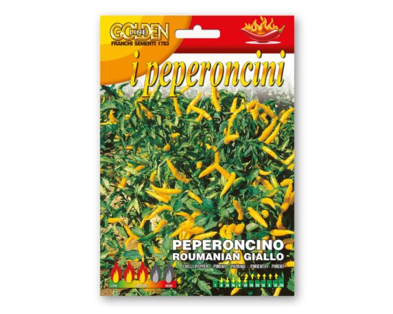 Semi di Peperoncino Roumanian Giallo – Franchi sementi