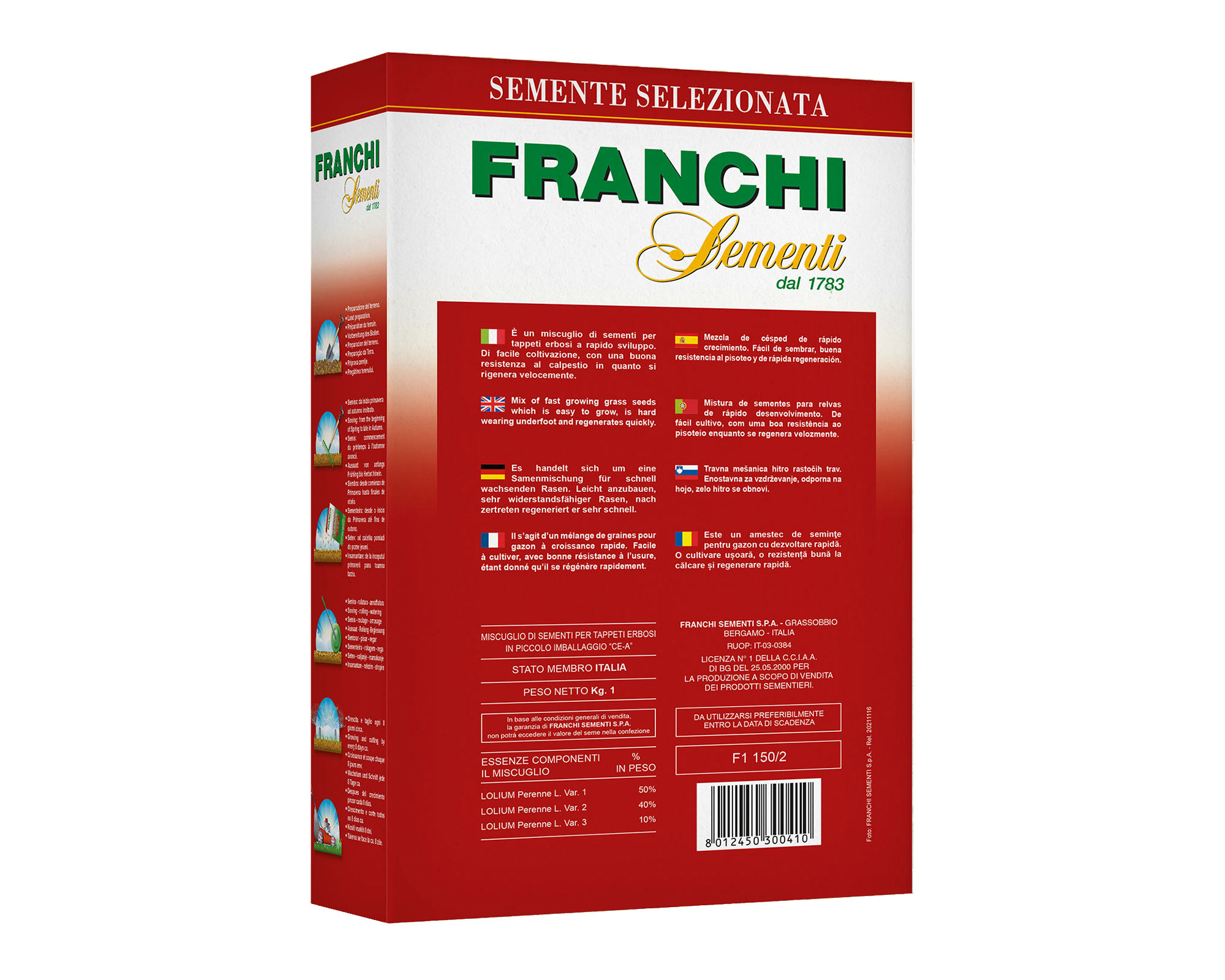 Semi di Rigenerazione Tappeti erbosi - Franchi sementi - immagine 2