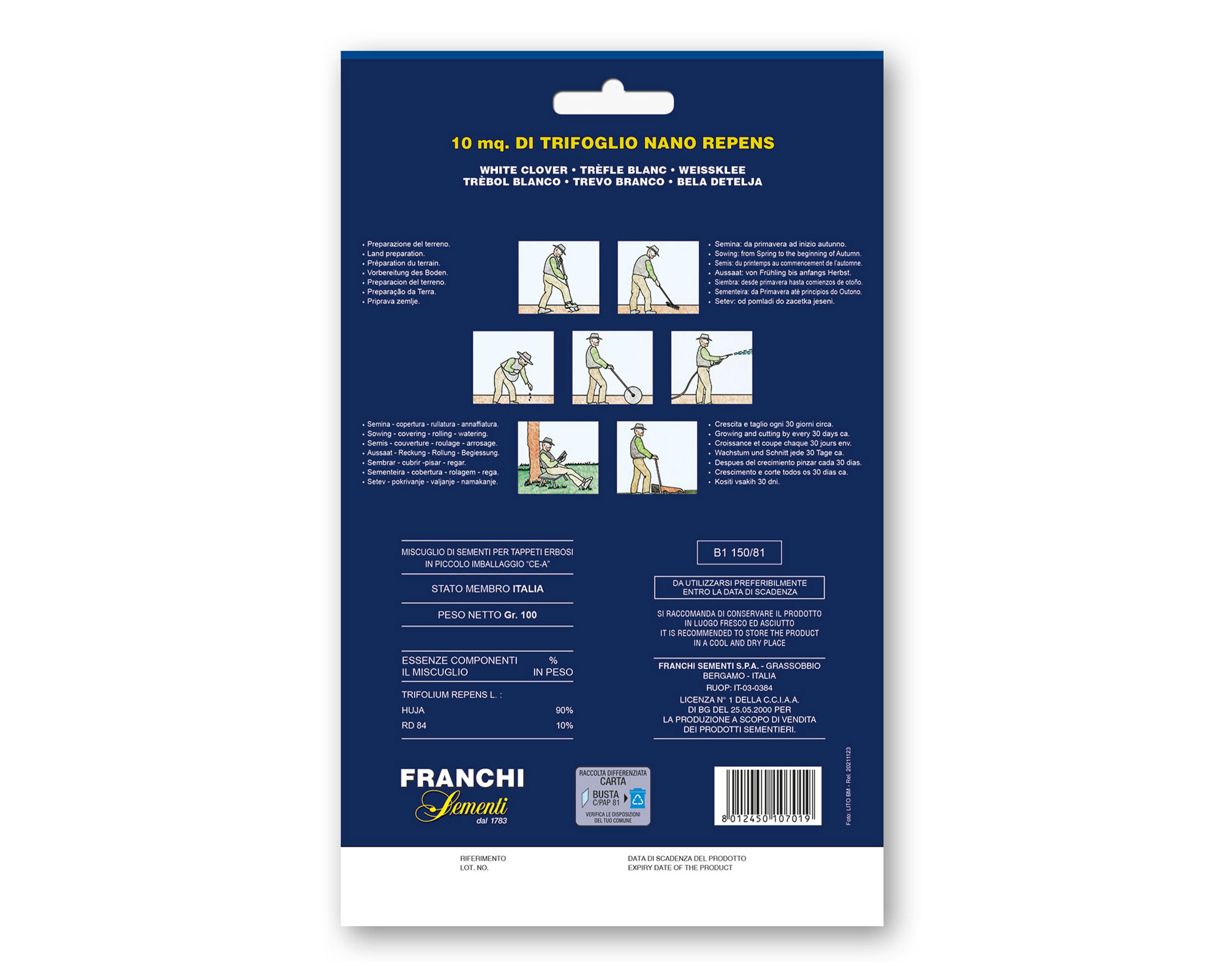 Semi di Trifoglio - Franchi sementi - immagine 2
