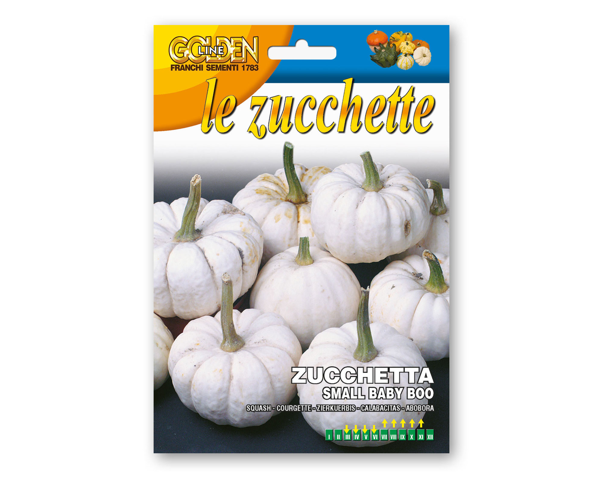 Semi di Zucchetta Small Baby Boo - Franchi sementi