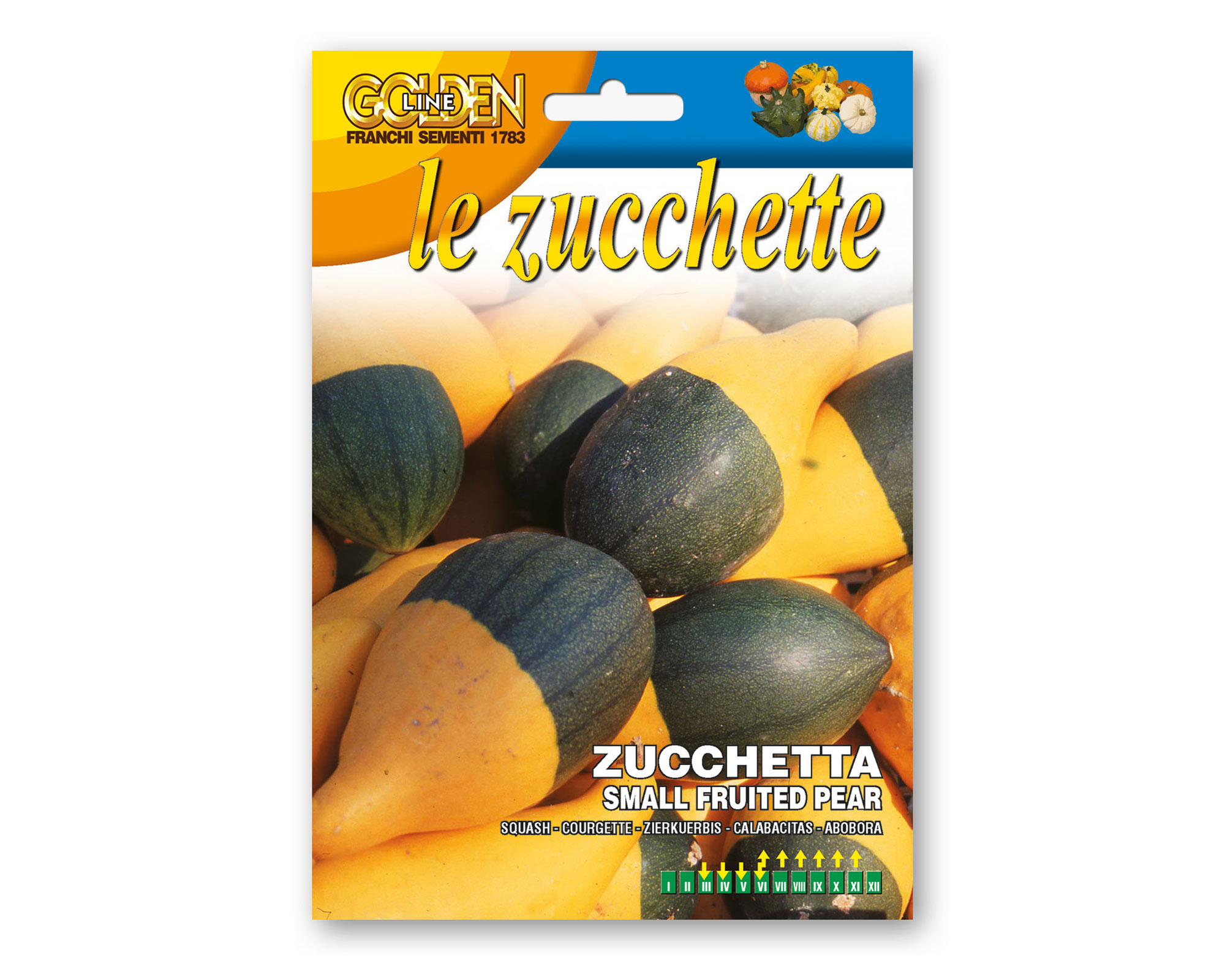 Semi di Zucchetta Ornamentale Small Fruited Pear - Franchi sementi