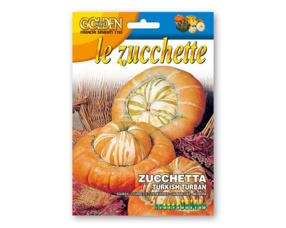 Semi di Zucchetta Ornamentale Turkish Turban – Franchi sementi