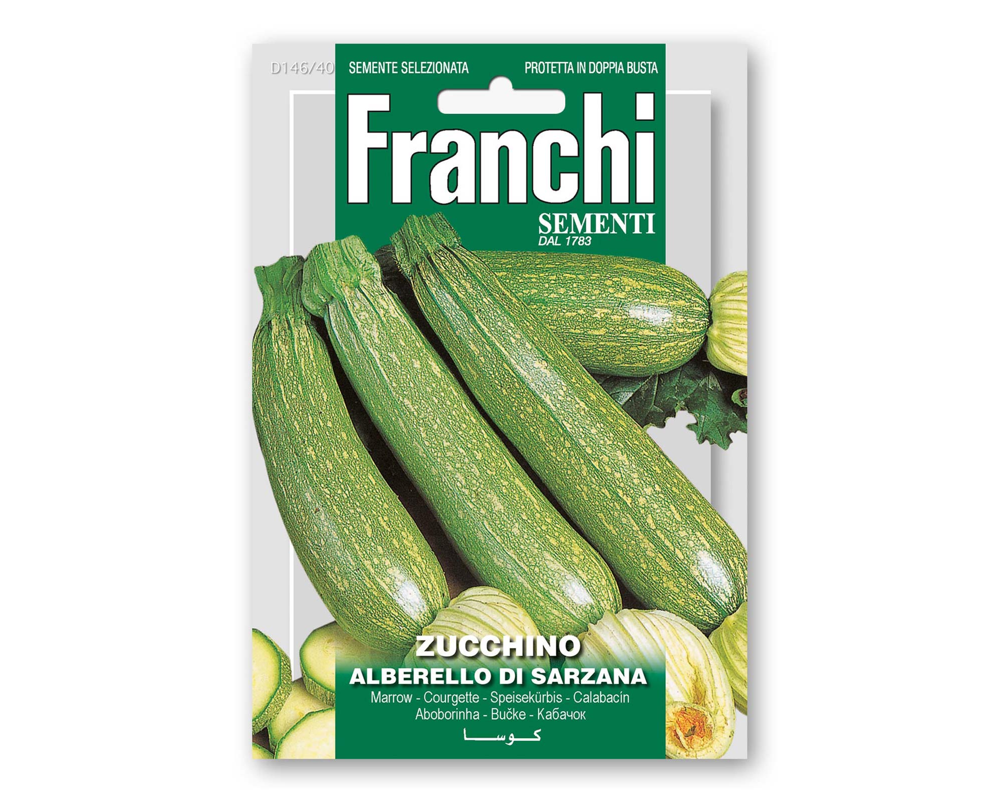 Semi di Zucchino Alberello di Sarzana - Franchi sementi