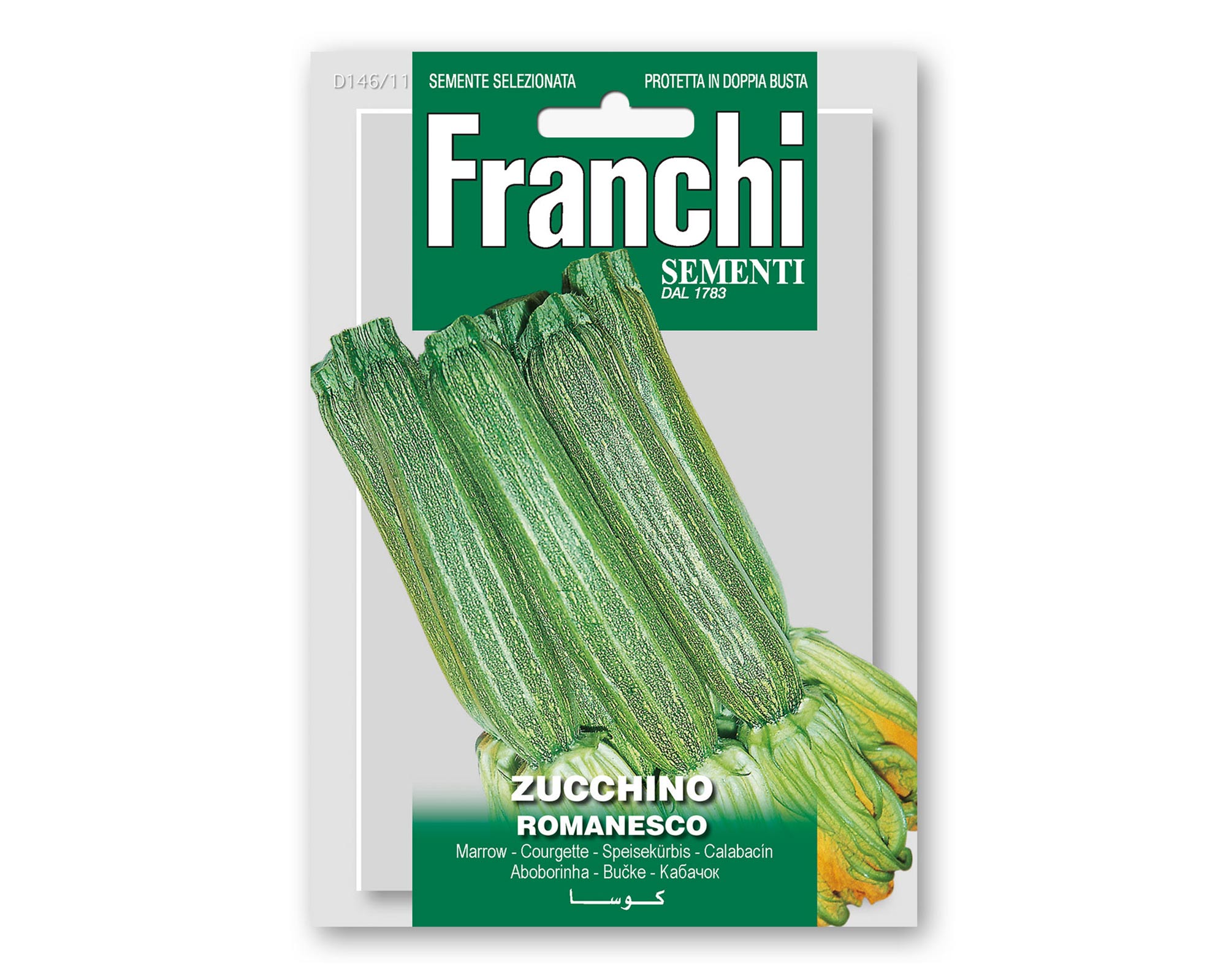 Semi di Zucchino Romanesco - Franchi sementi