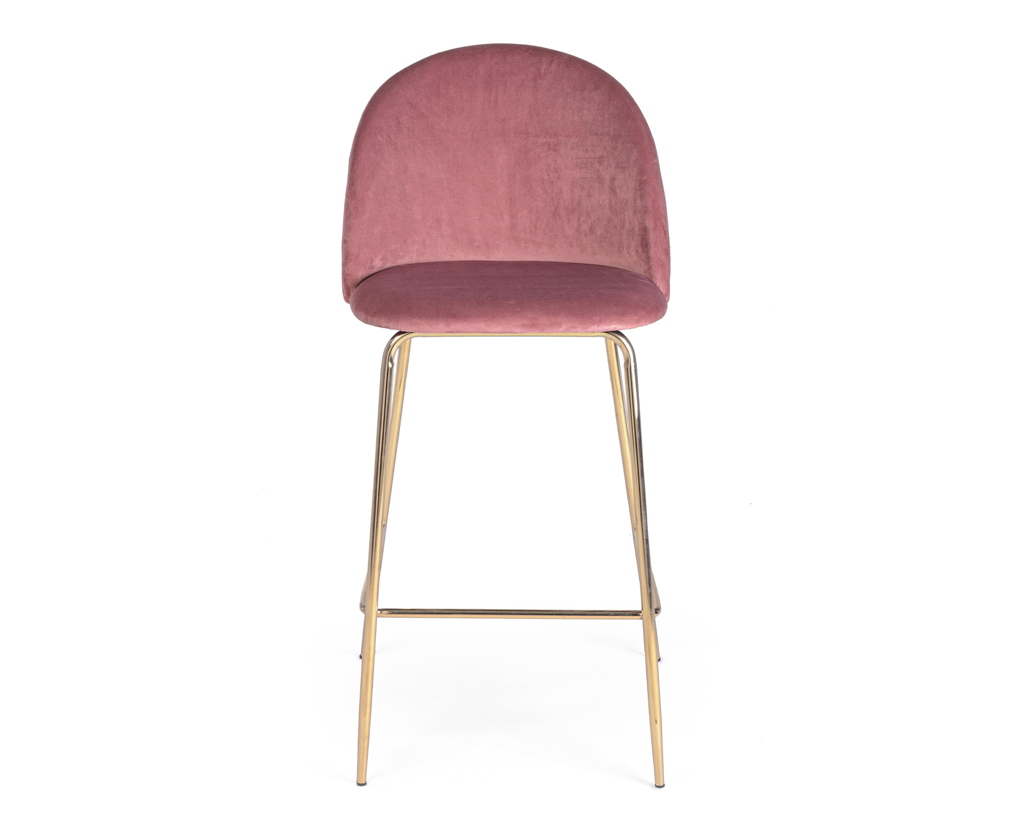 Sgabello Bar Carry Blush Velluto - Bizzotto - immagine 2