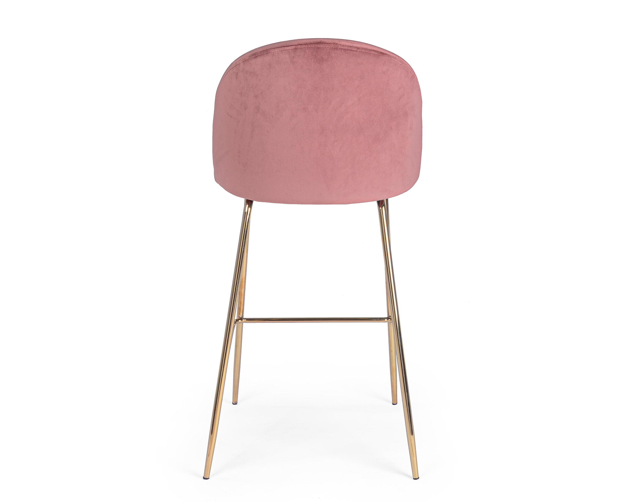 Sgabello Bar Carry Blush Velluto - Bizzotto - immagine 6