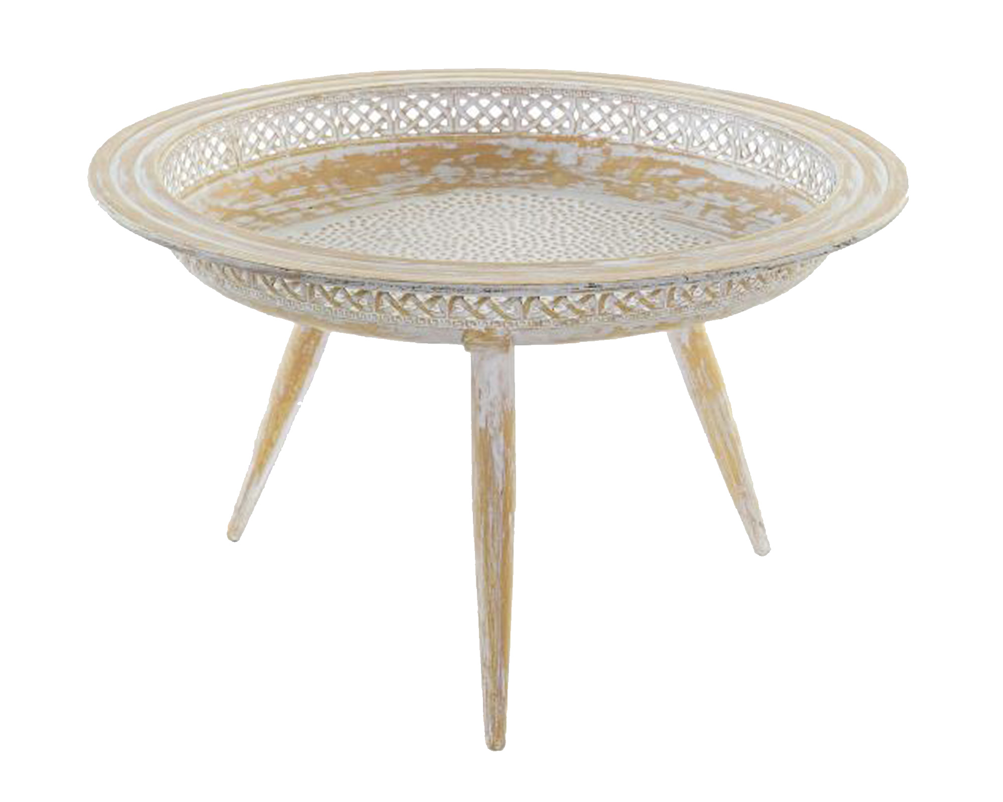 Vassoio Alzato Decape In Metalo - Item