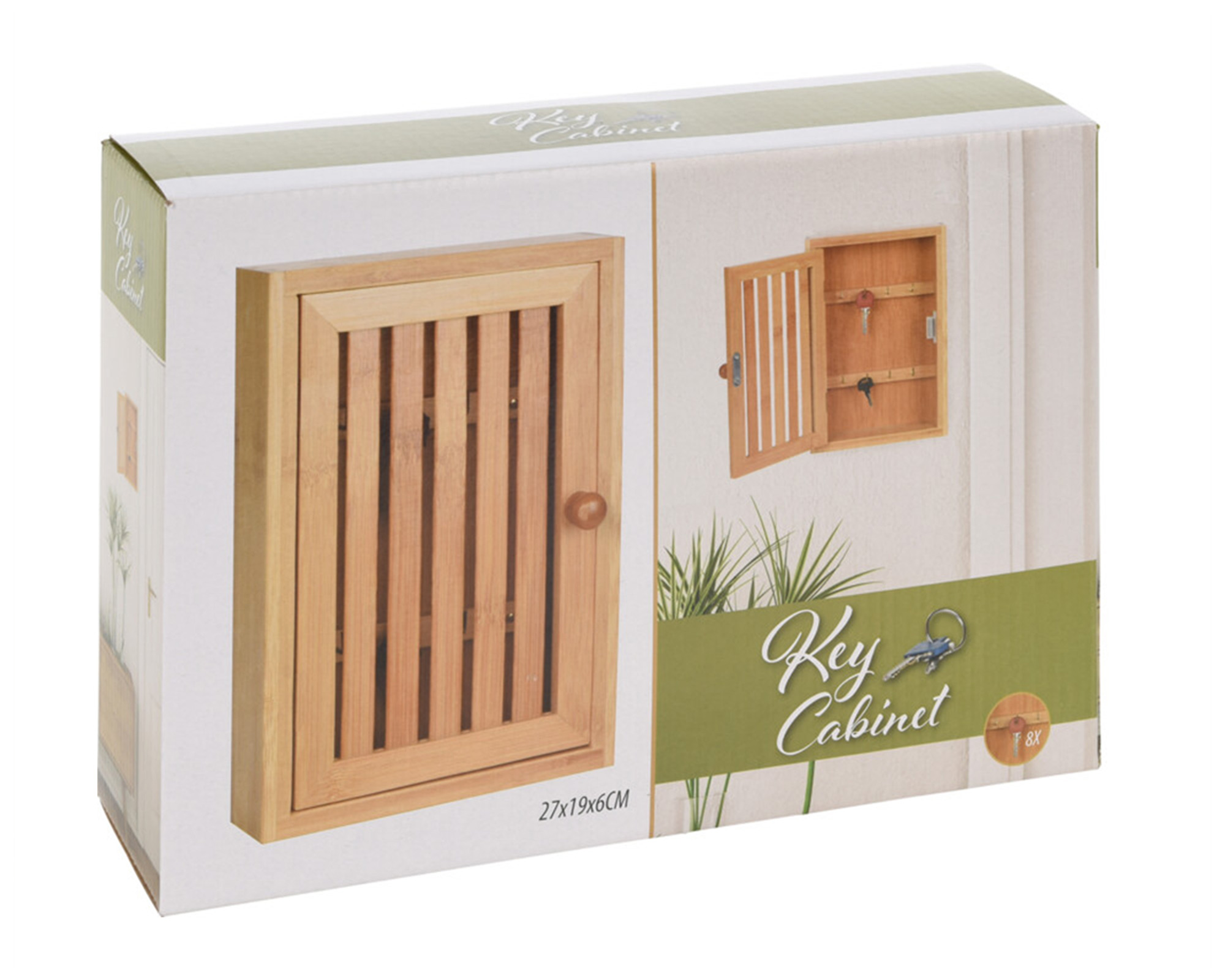 Armadietto Portachiavi In Bamboo - Koopman - immagine 2