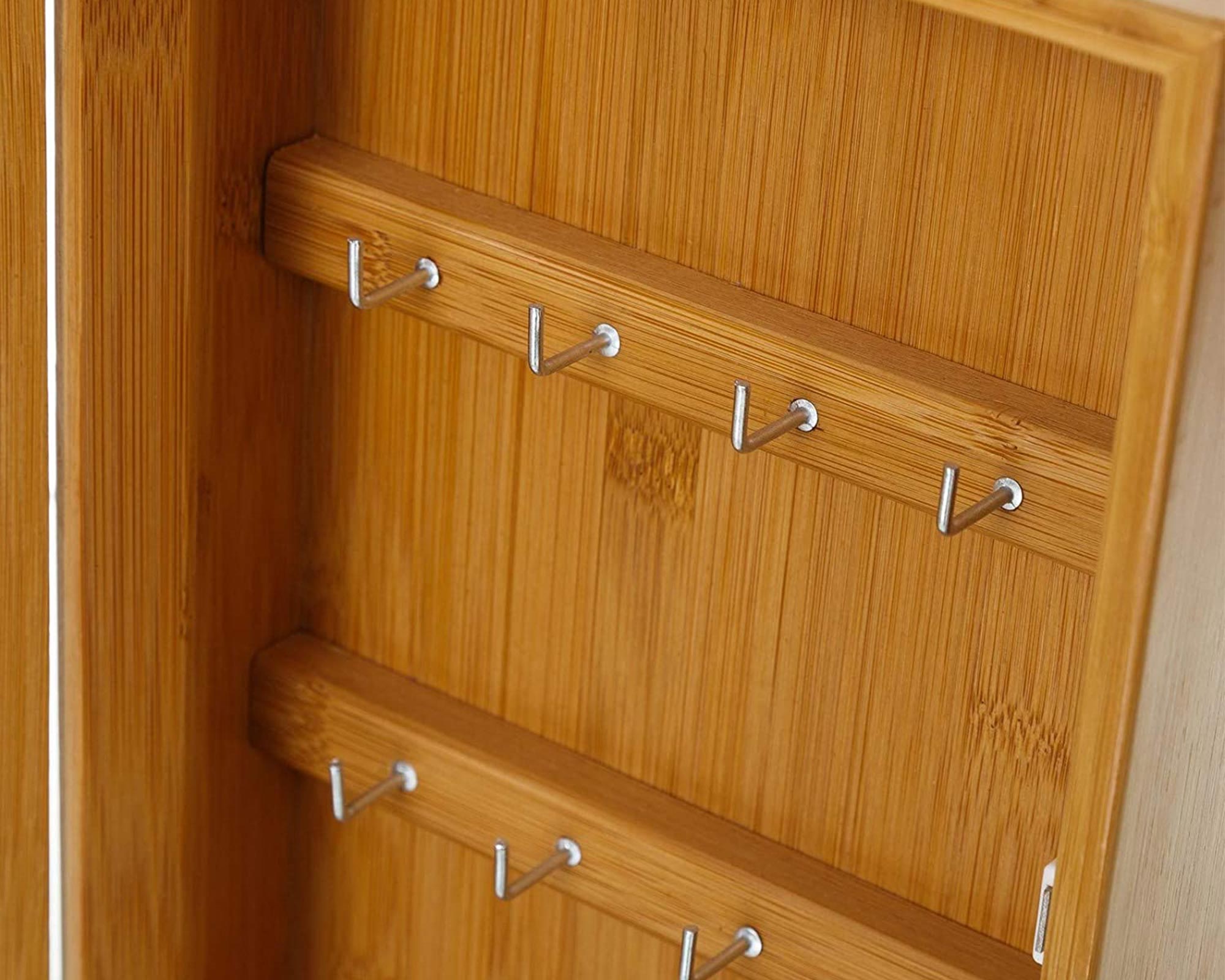 Armadietto Portachiavi In Bamboo - Koopman - immagine 3