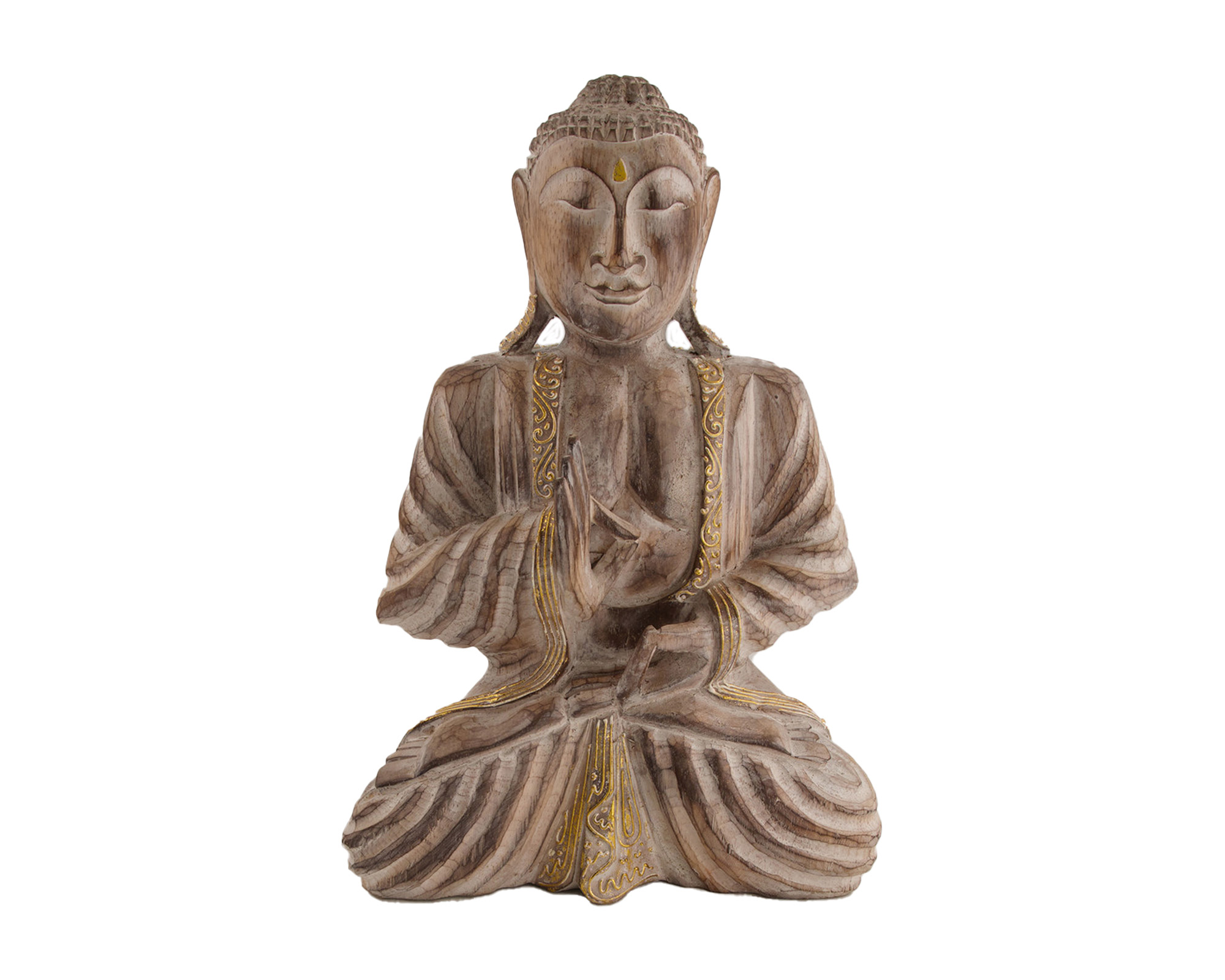 Statua Buddha In Legno Medium - Dijk