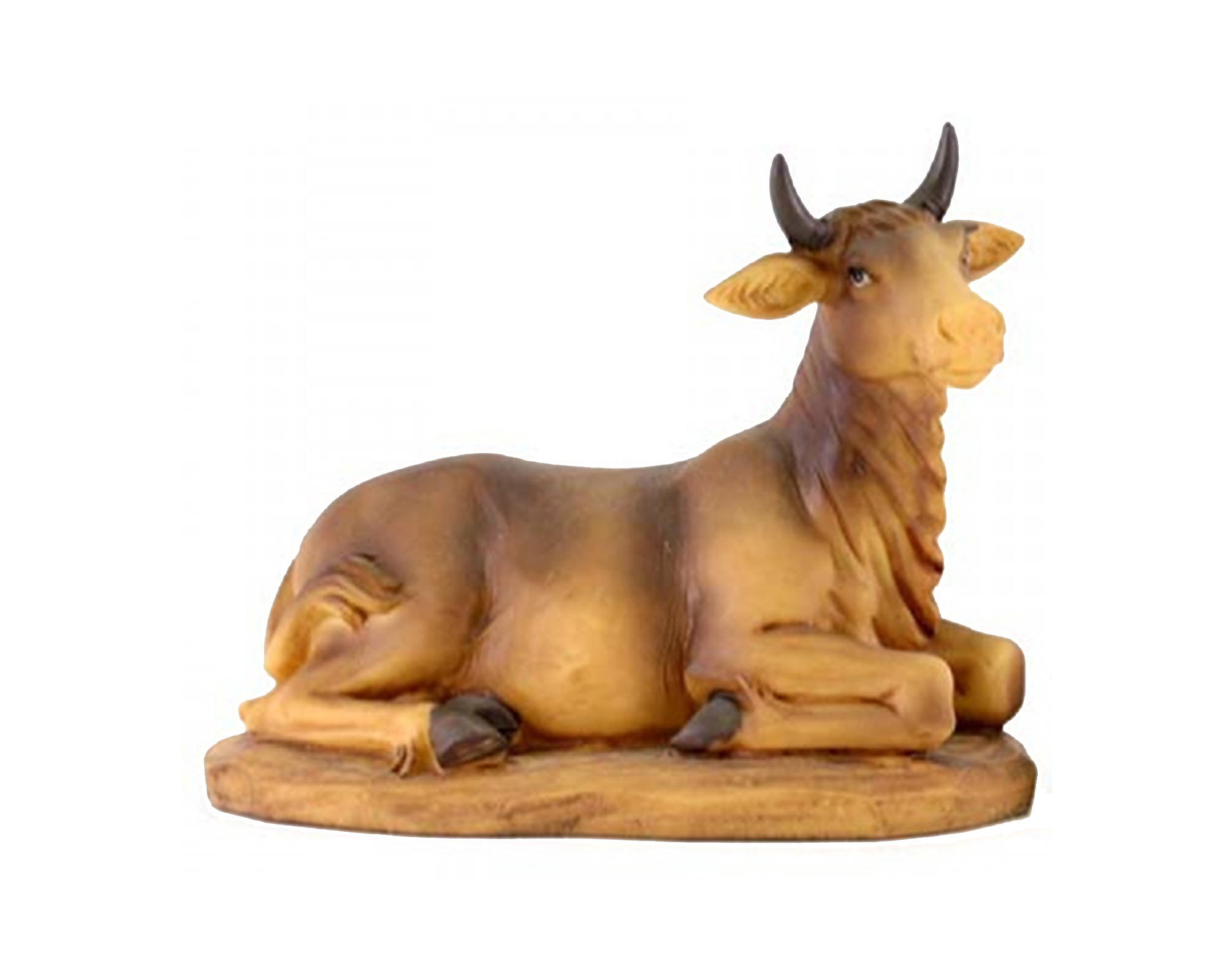 Statua natività Bue in resina