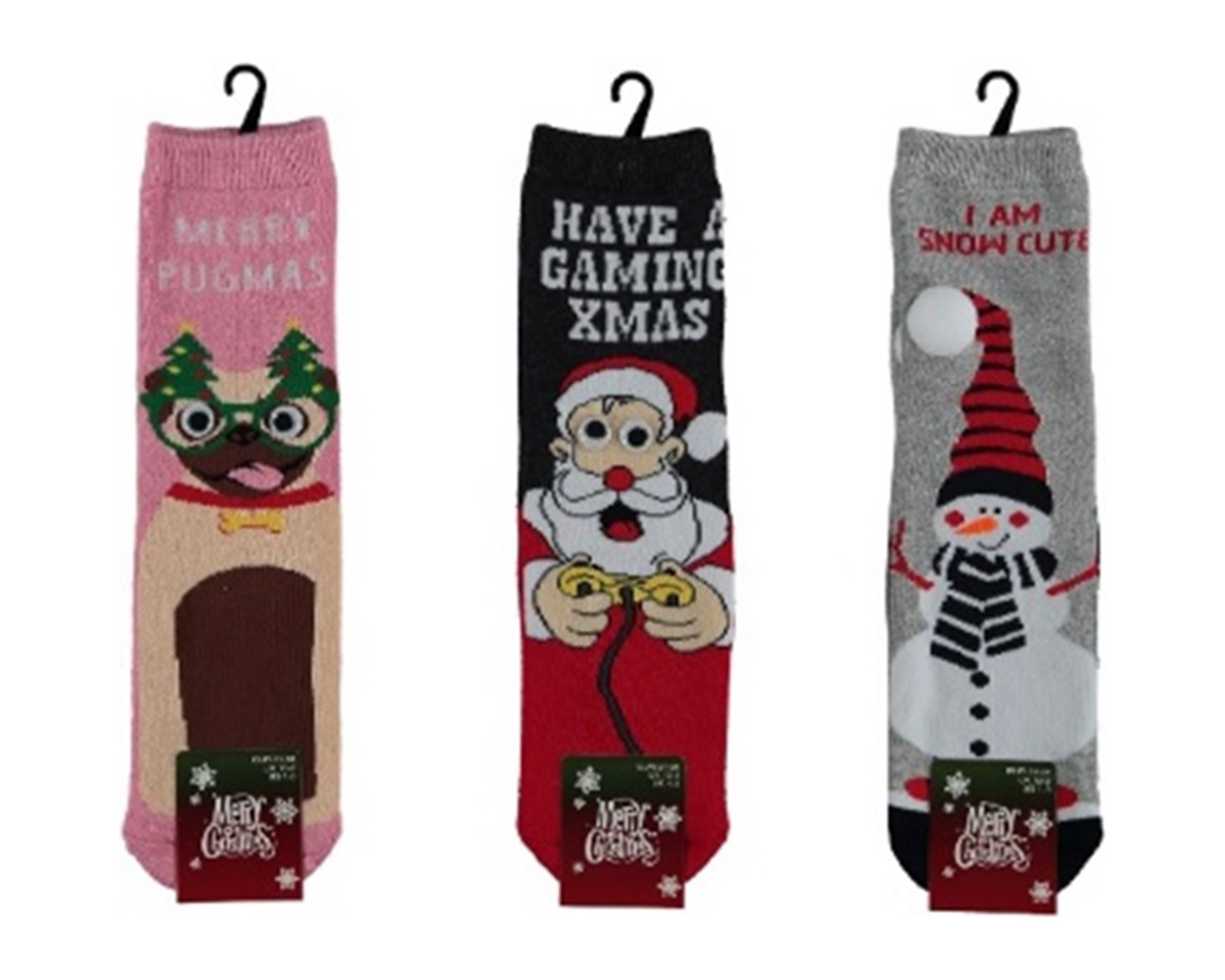 Calze invernali antiscivolo di Natale per bambini