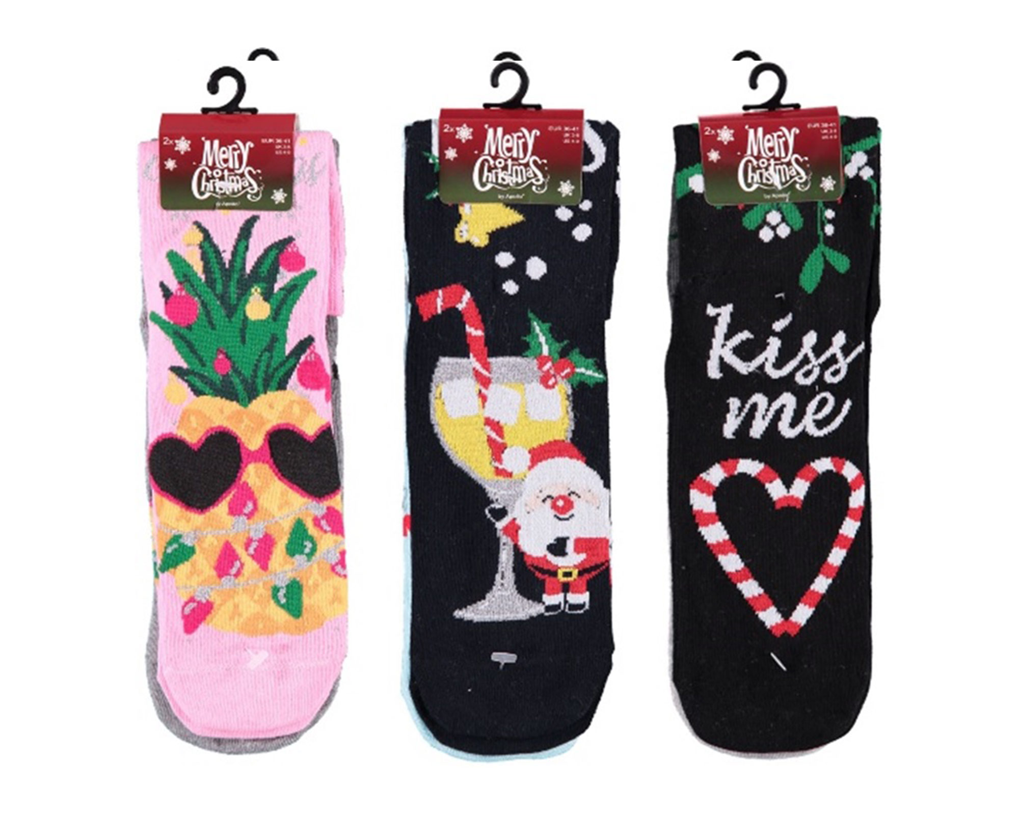 Calze invernali morbide e calde di Natale per adulti