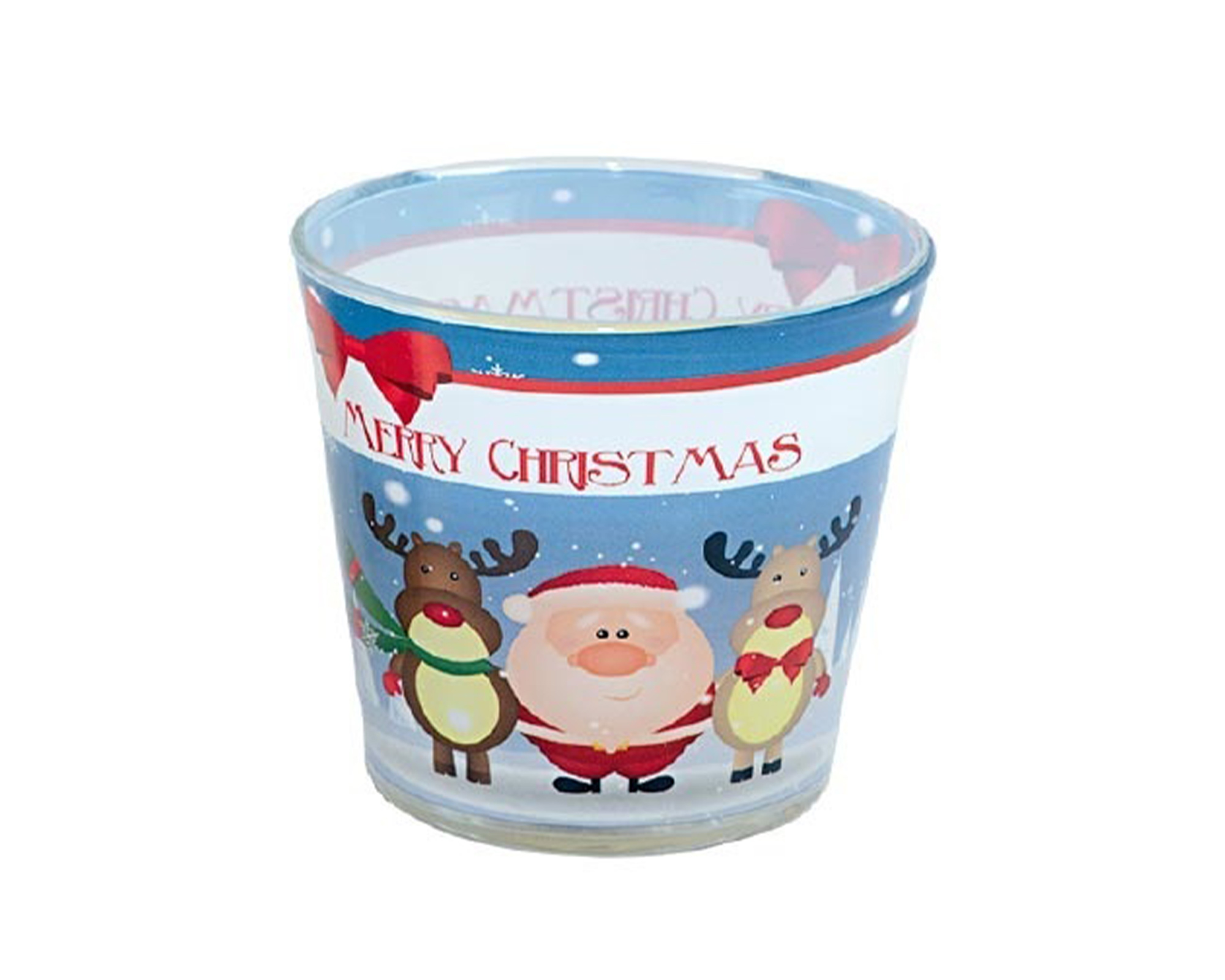 Decorazione Natalizia Candela Profumata Cioccolato E Arance - immagine 2