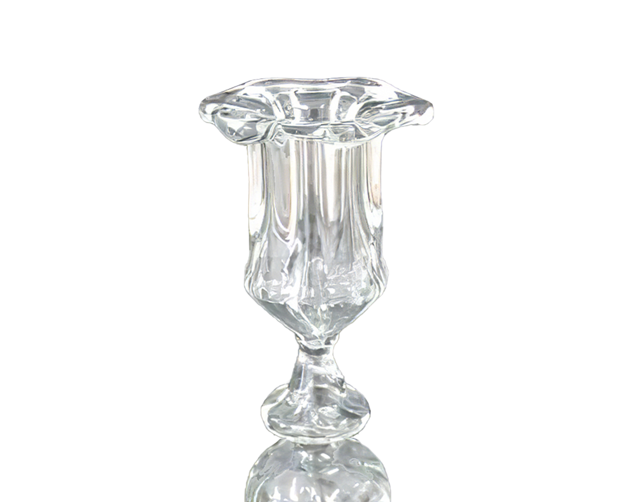 Candelabro Trasparente 28h in Vetro - immagine 2