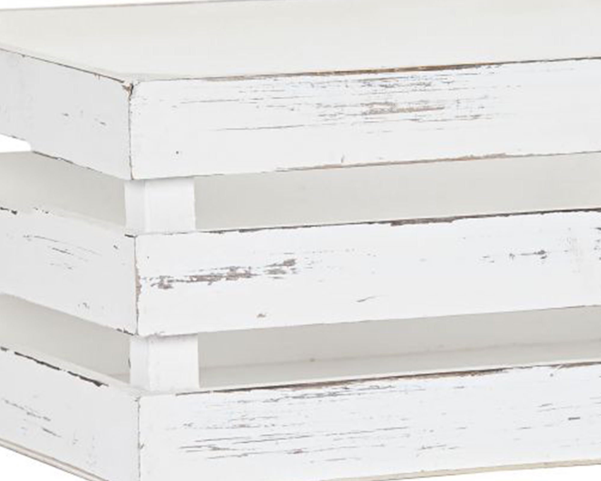 Cesta Decape in Legno Bianco XL - Item - immagine 4