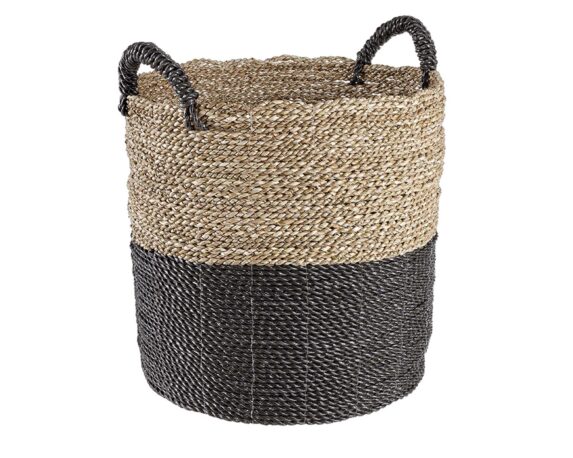 Cesta Atena To Alto Nat-Nero Large – Bizzotto