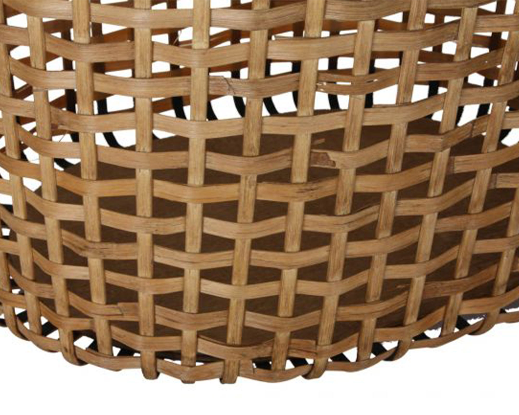 Cesta Marrone Small 30x22h in Bamboo - Item - immagine 2