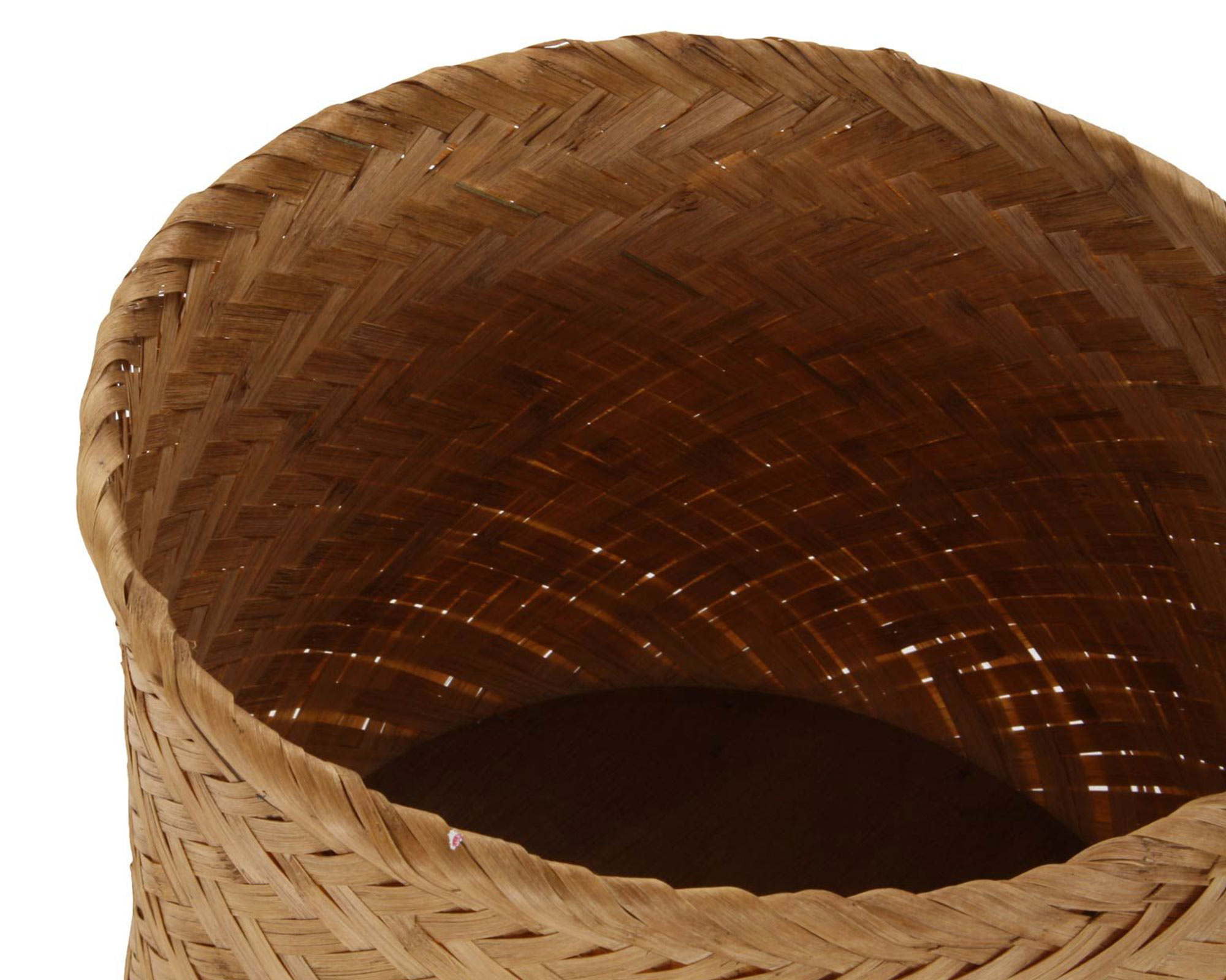 Cesta in Bamboo Marrone Medium - Item - immagine 4
