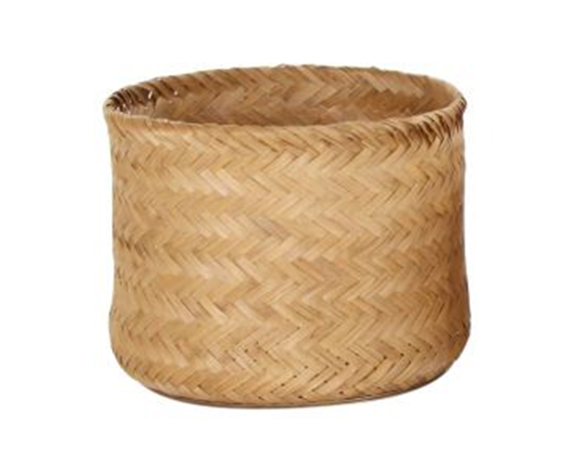 Cesta Marrone Large D34 in Bamboo - Item