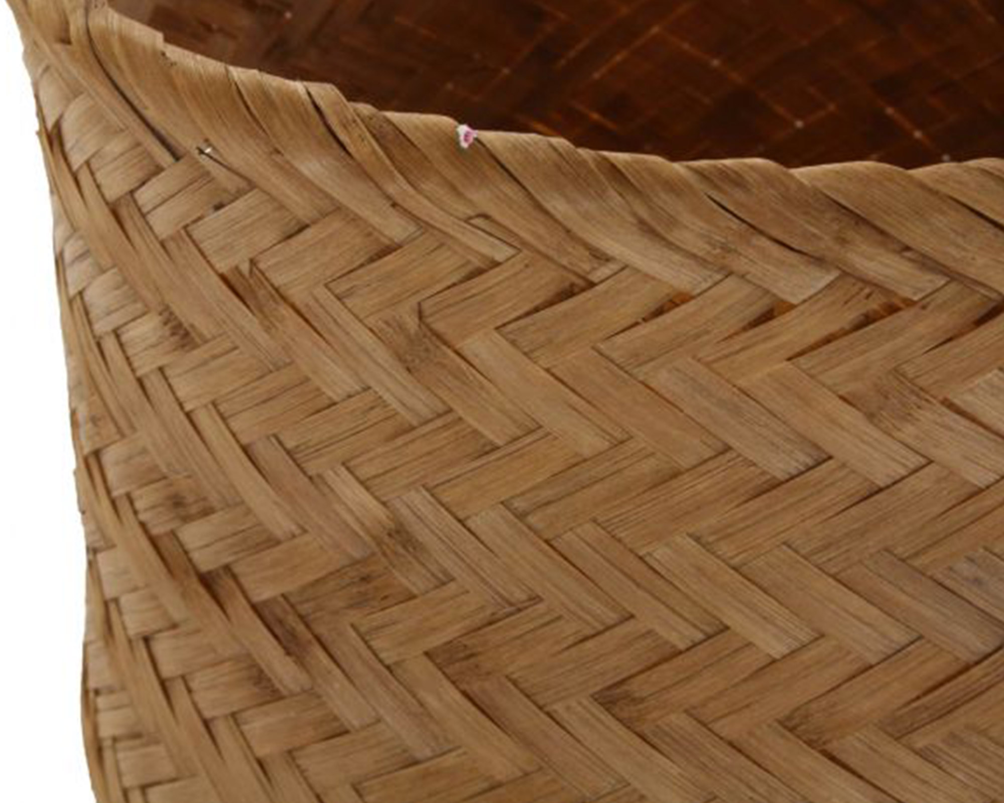 Cesta Marrone Large D34 in Bamboo - Item - immagine 4