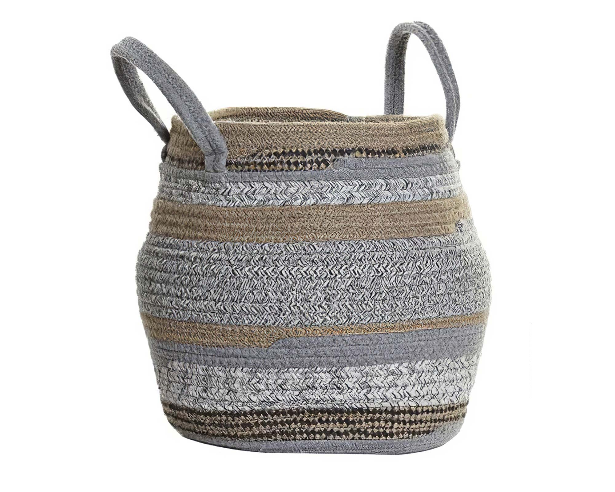 Cesta Junta Small D25 in Cotone e Iuta - Item