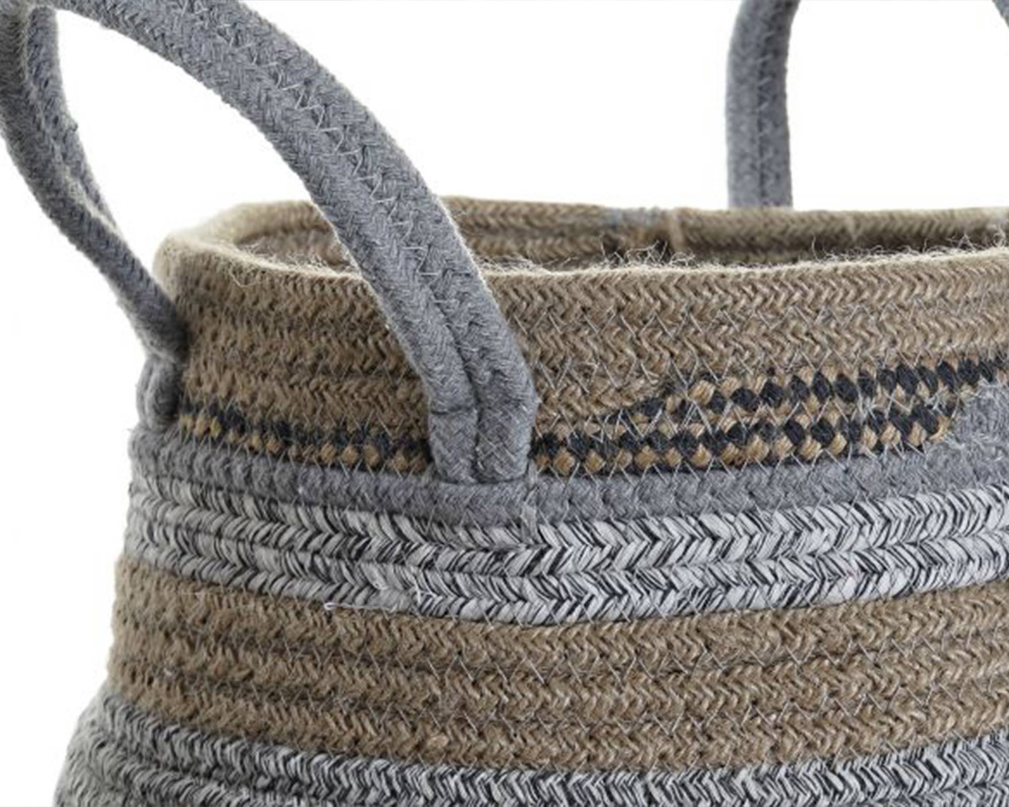 Cesta Junta Small D25 in Cotone e Iuta - Item - immagine 4